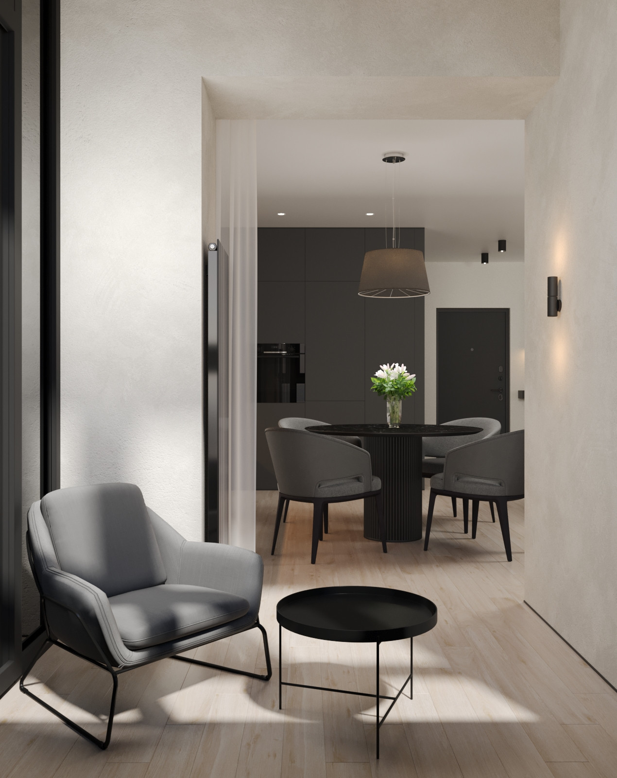 Квартира для молодой пары с двумя собаками