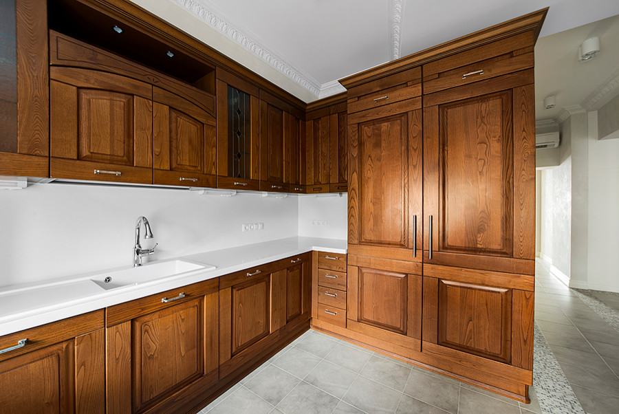 Кухня в квартире на ул. Профсоюзная