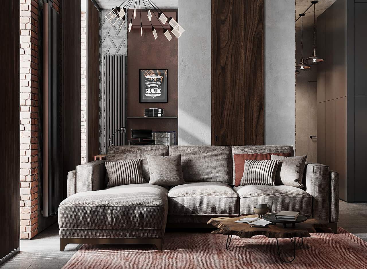 Обложка проекта: Лофт с высоким потолком на ПРОФСОЮЗНОЙ 20