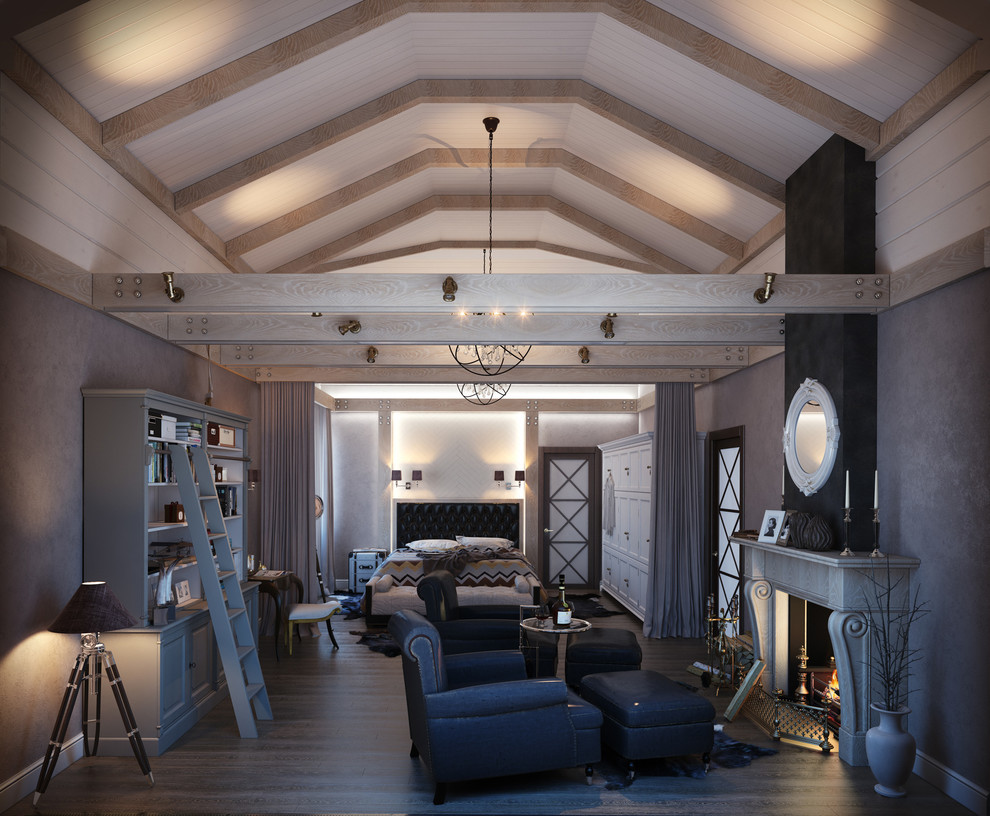 Спальня в загородном доме