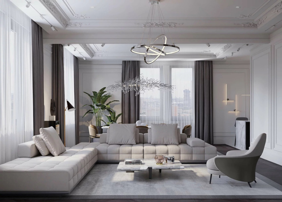 Обложка проекта: Квартира на Краснопресненской 170 кв.м