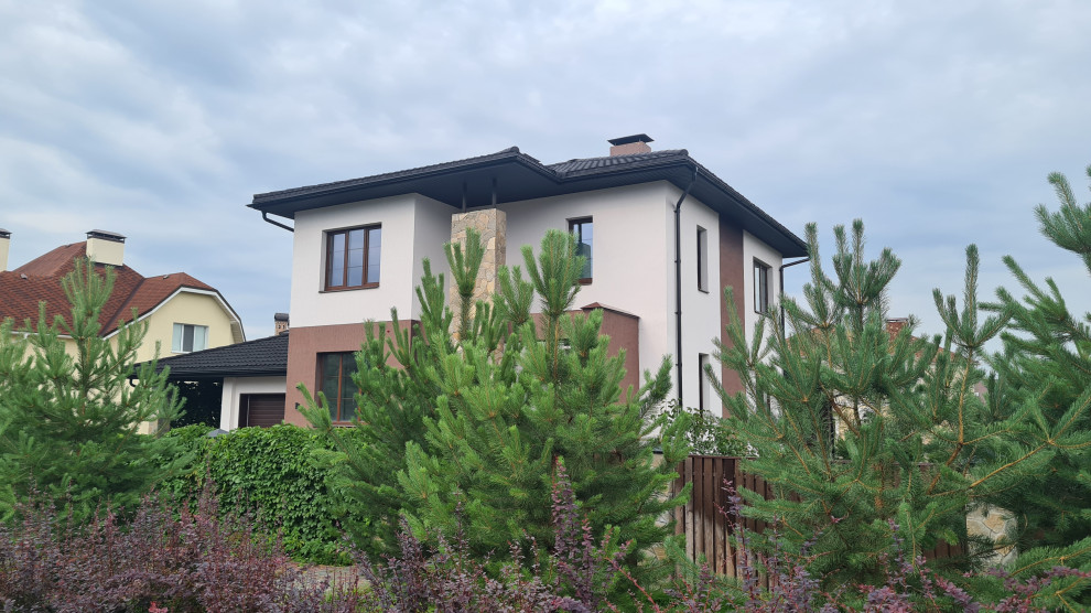 Проект дома 194 в Средиземноморском стиле