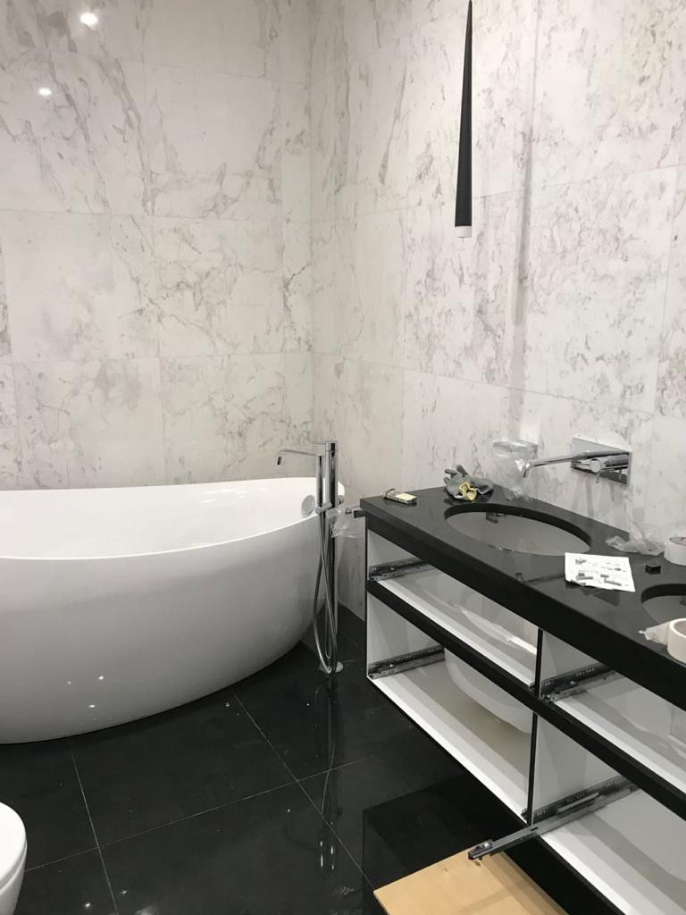 Обложка проекта: столешницы для ванной из мрамора