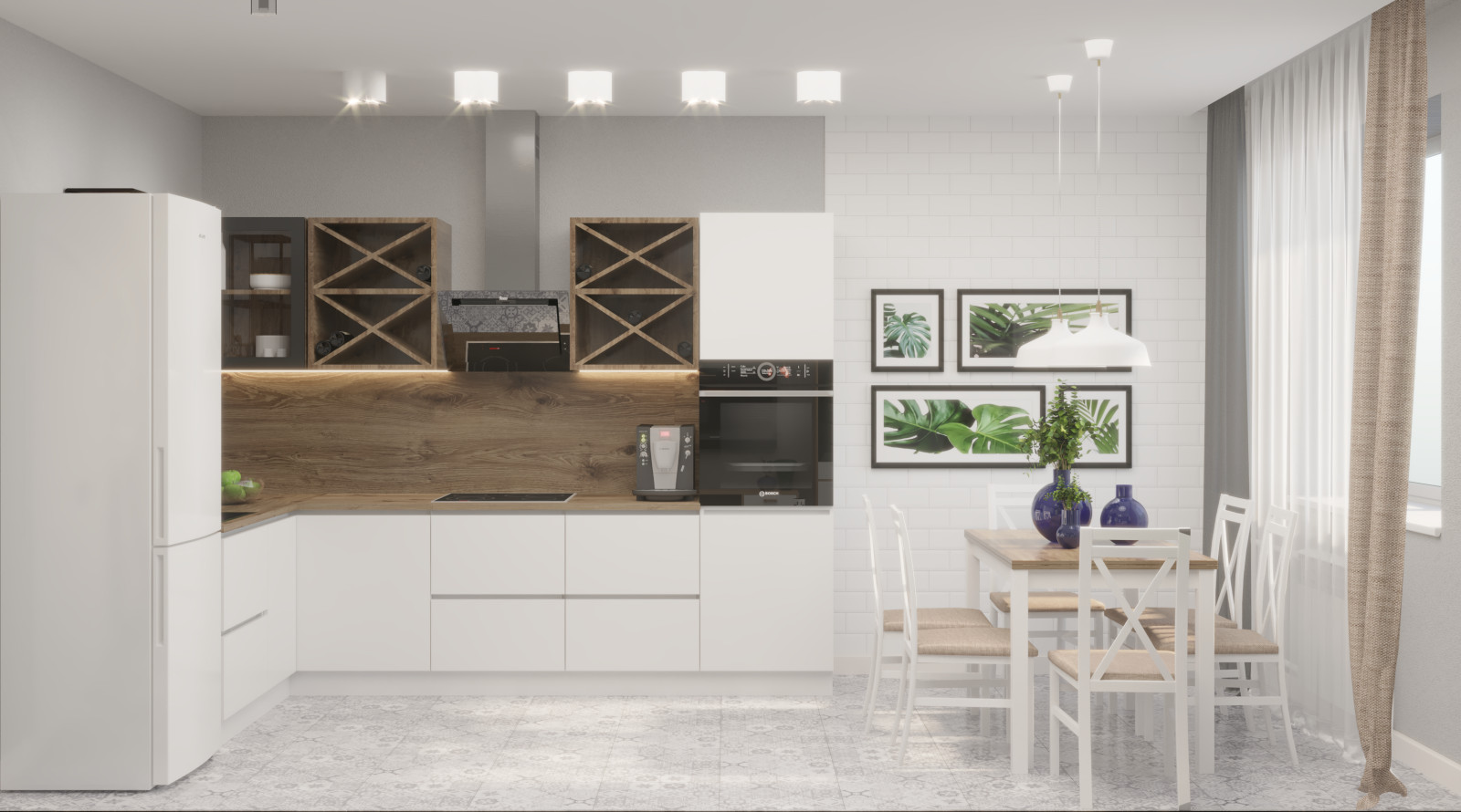 Трехкомнатная квартира