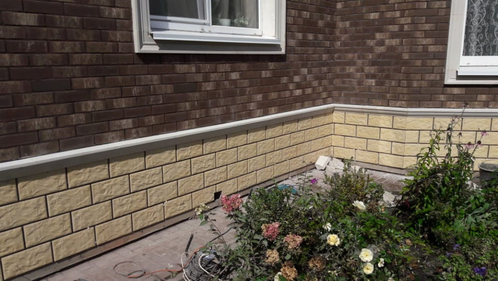 Обложка проекта: Облицовка фасада существующего дома. 2019 год