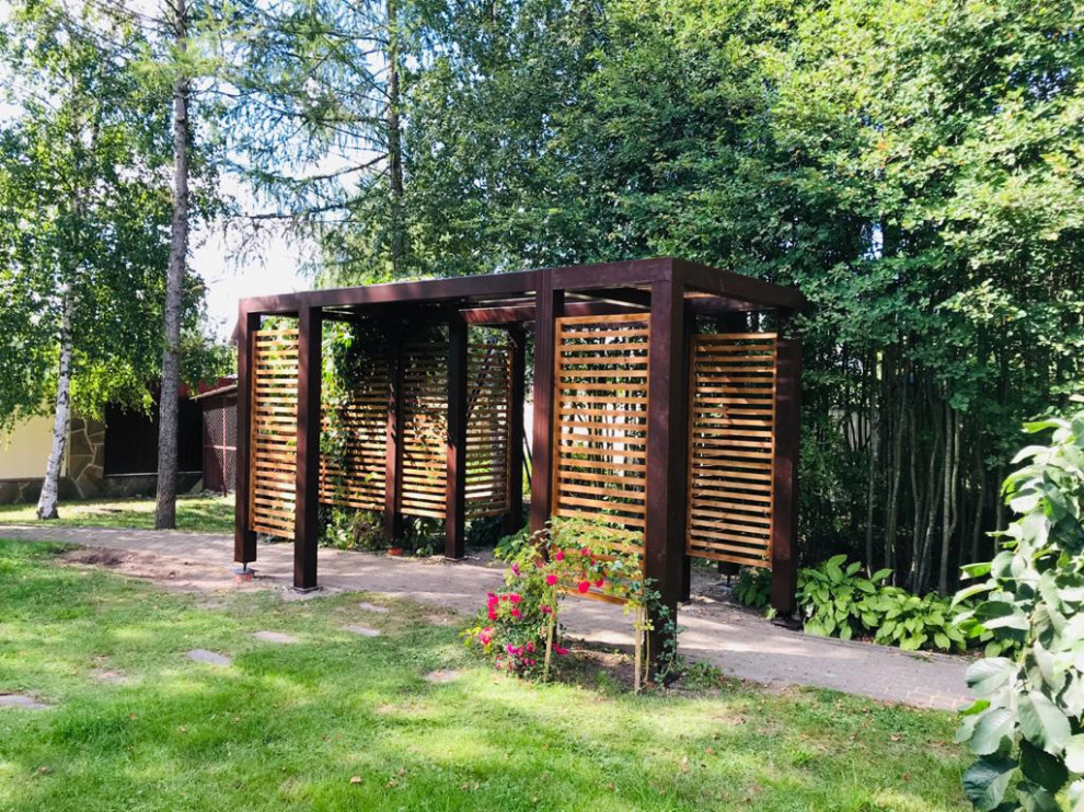 Обложка проекта: Пергола. Высота 2500 мм. Длина середины 2600 мм, возможно установить или подвеси