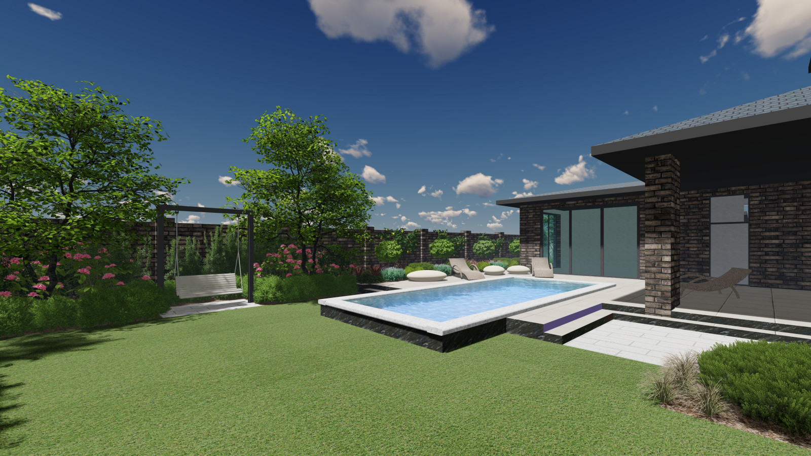 Частный сад г. Краснодар