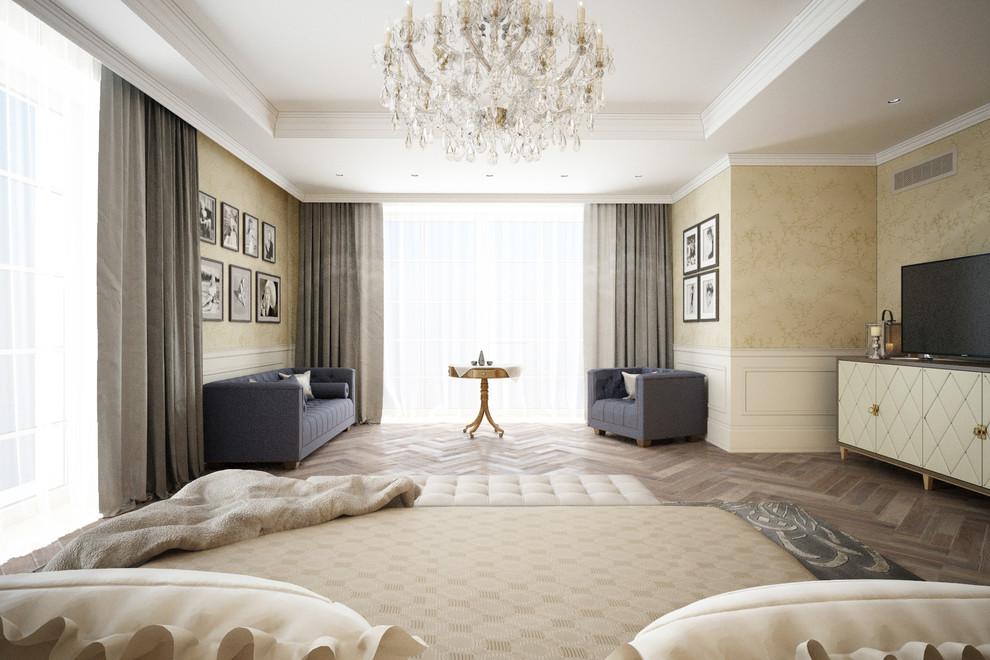 Интерьер таунхауса в Москве.