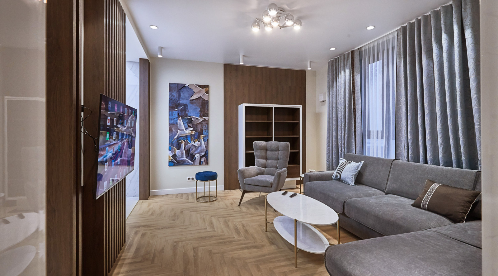 Интерьер гостиной