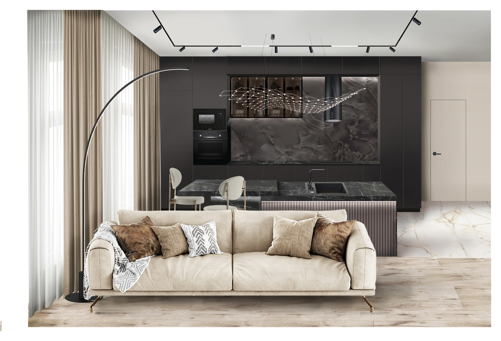 Archirtectural and Interior sketches