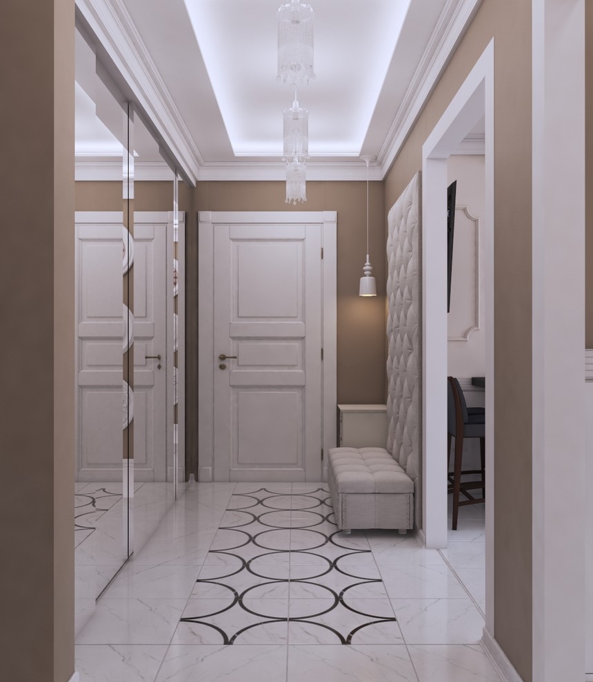 Дизайн проект 2-х комнатной квартиры ЖК "Балтийская жемчужина"