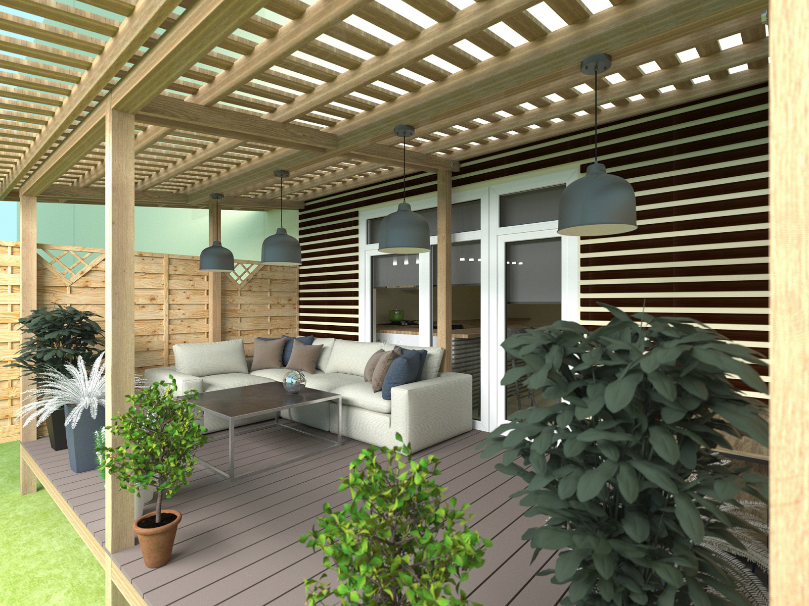 Таунхаус в сером