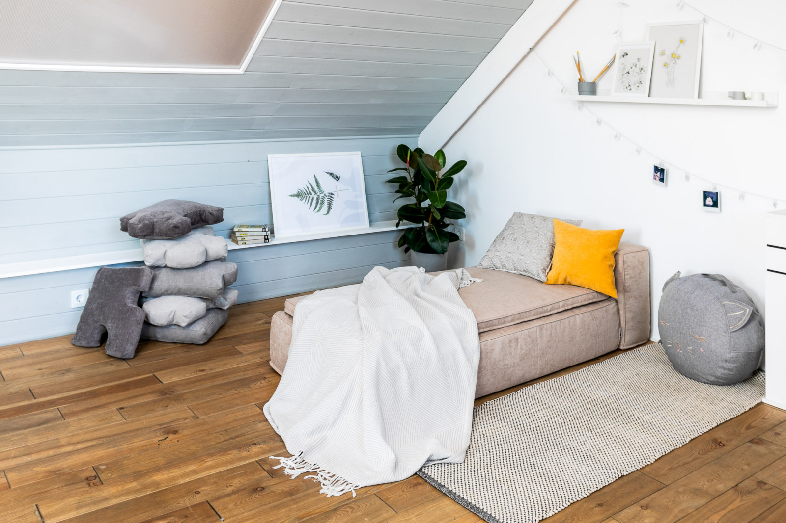 Детская на мансарде