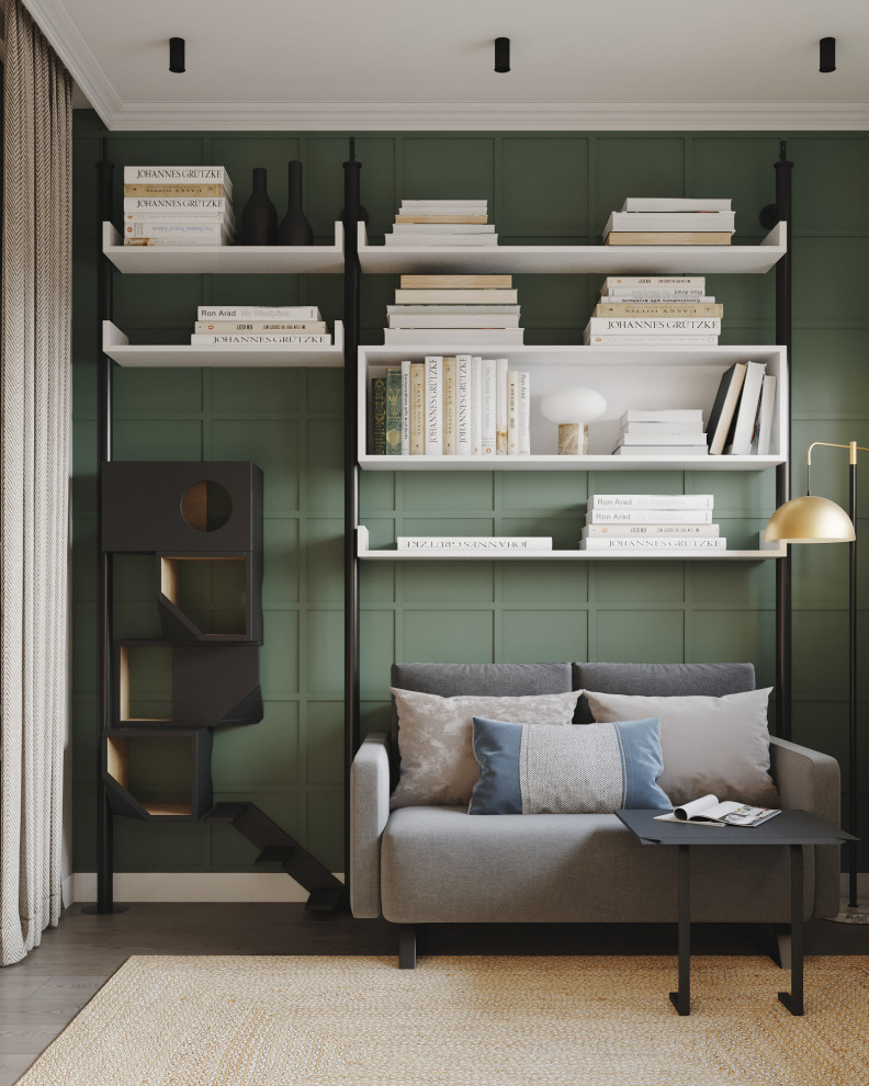 Квартира в ЖК Резиденции Архитекторов для молодой пары с двумя котами, 63 кв.м.