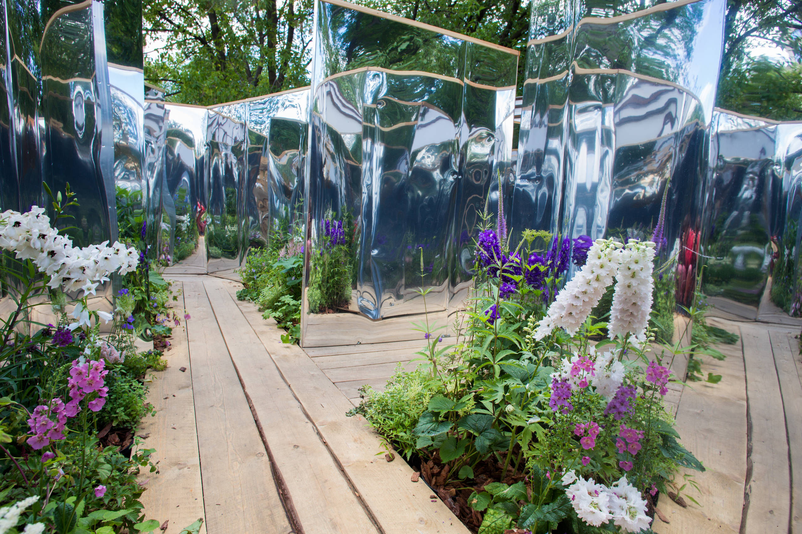 Проект недели: Французский сад на выставке в Москве