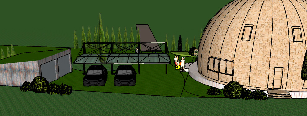 Купольное поместье в сердце леса