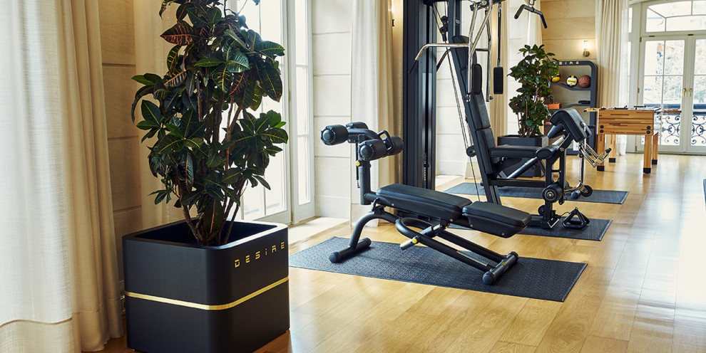 Обложка проекта: Частное фитнес-пространство с индивидуальными решениями