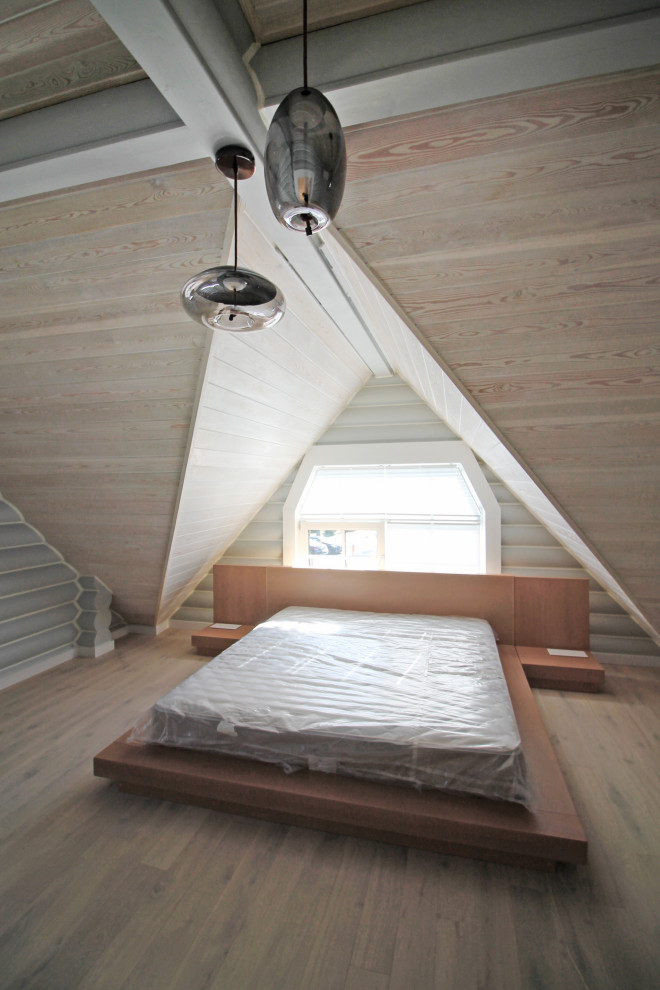 Срубовой коттедж в Рощино