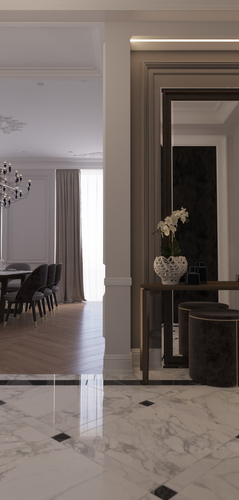 Кватира в классическом стиле