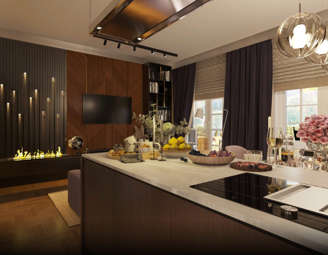 Уютная гостиная