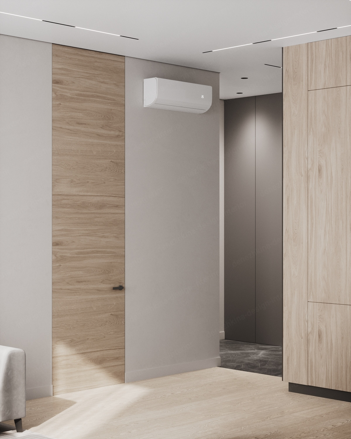 Дизайн проект 3 комнатной квартиры - ЖК Резиденция Архитекторов