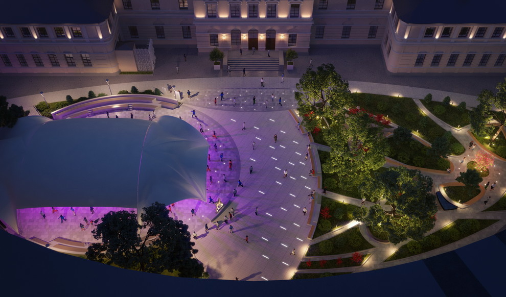 Университет | Архитектурно-художественная подсветка