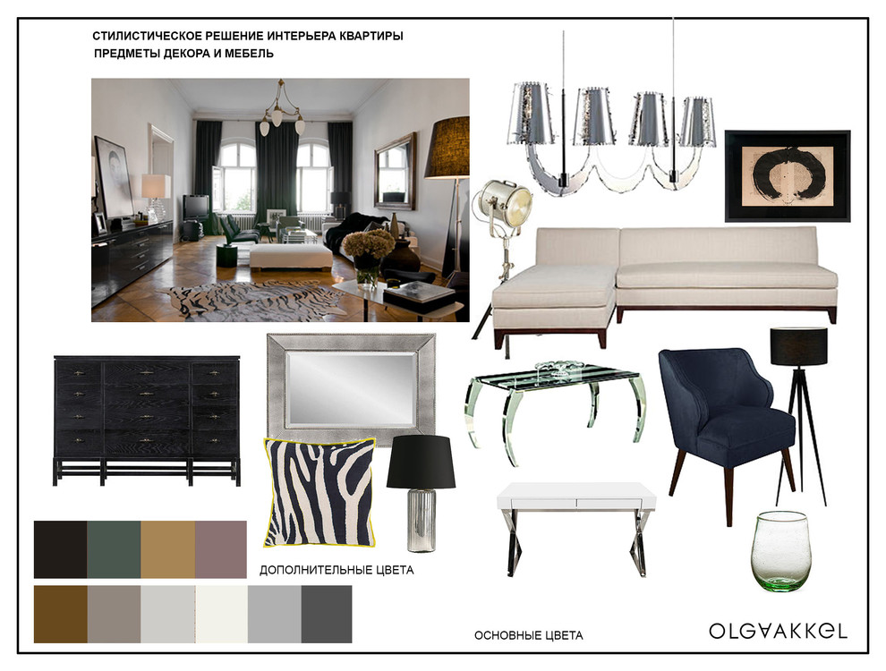 Консультации, выбор стилистики интерьера