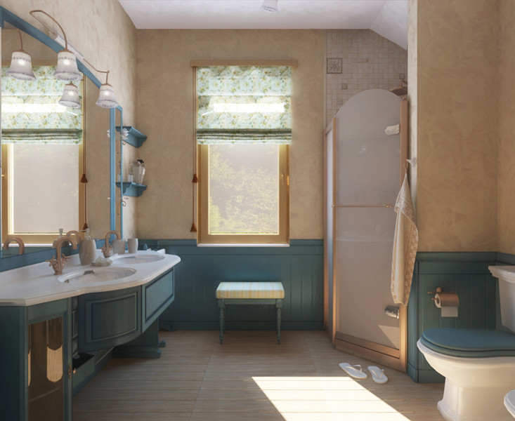 Дизайн-проект дома в стиле кантри