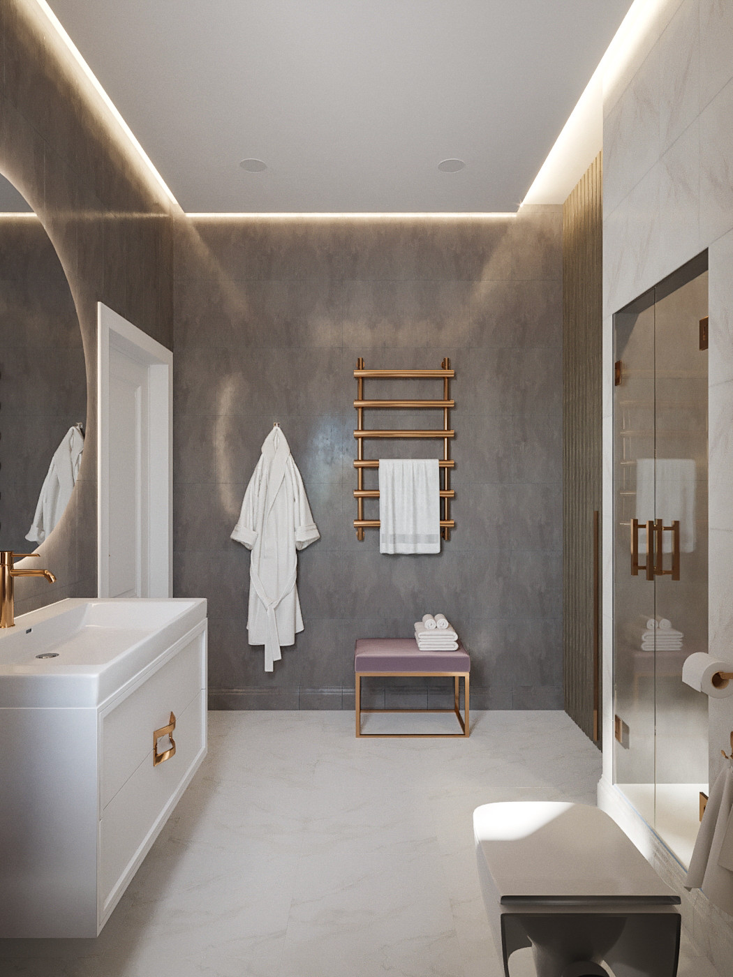 Дизайн загородного дома (1 этаж)