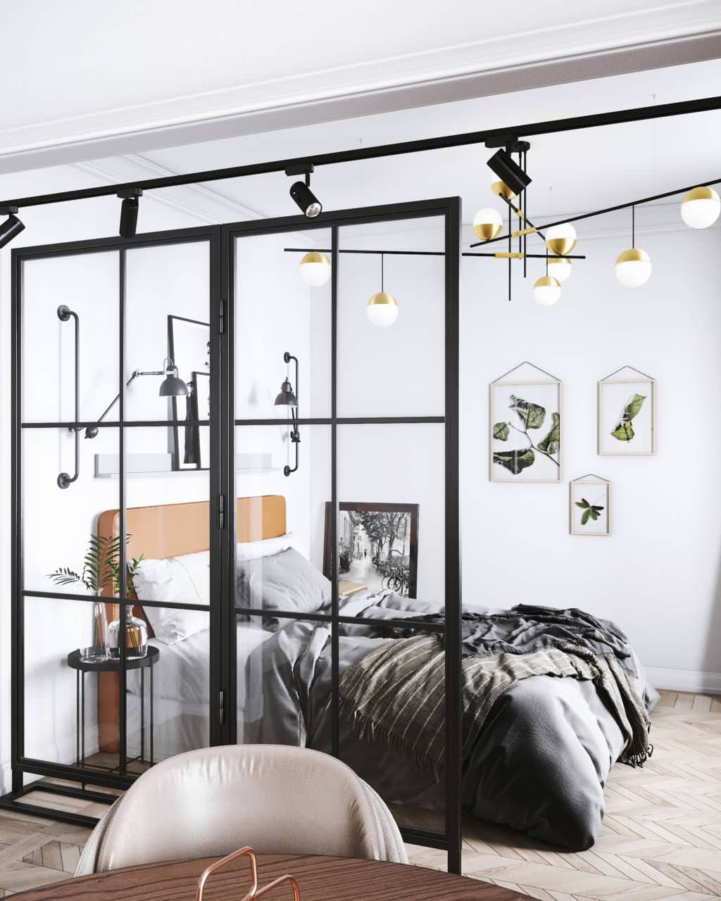 Design of a one-room Khrushchev 31 m² in Tver