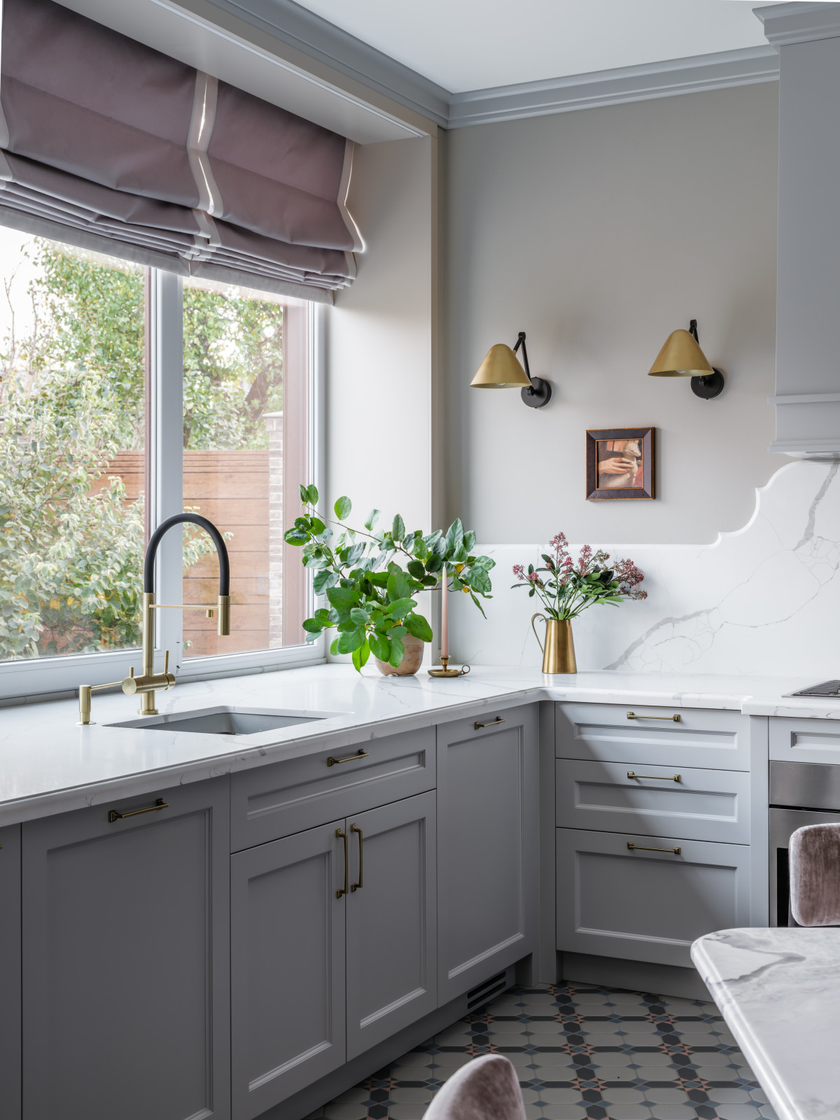 Дом с зелёной гостиной