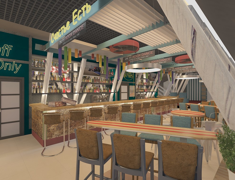 тема бар новый