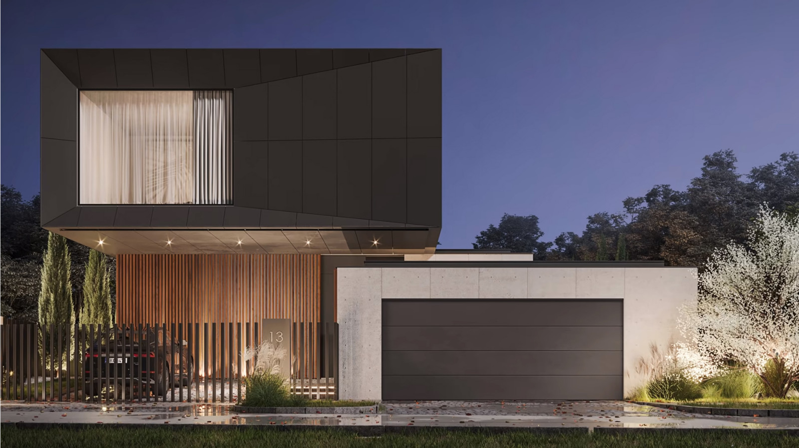 Дом в современном стиле со СПА комплексом