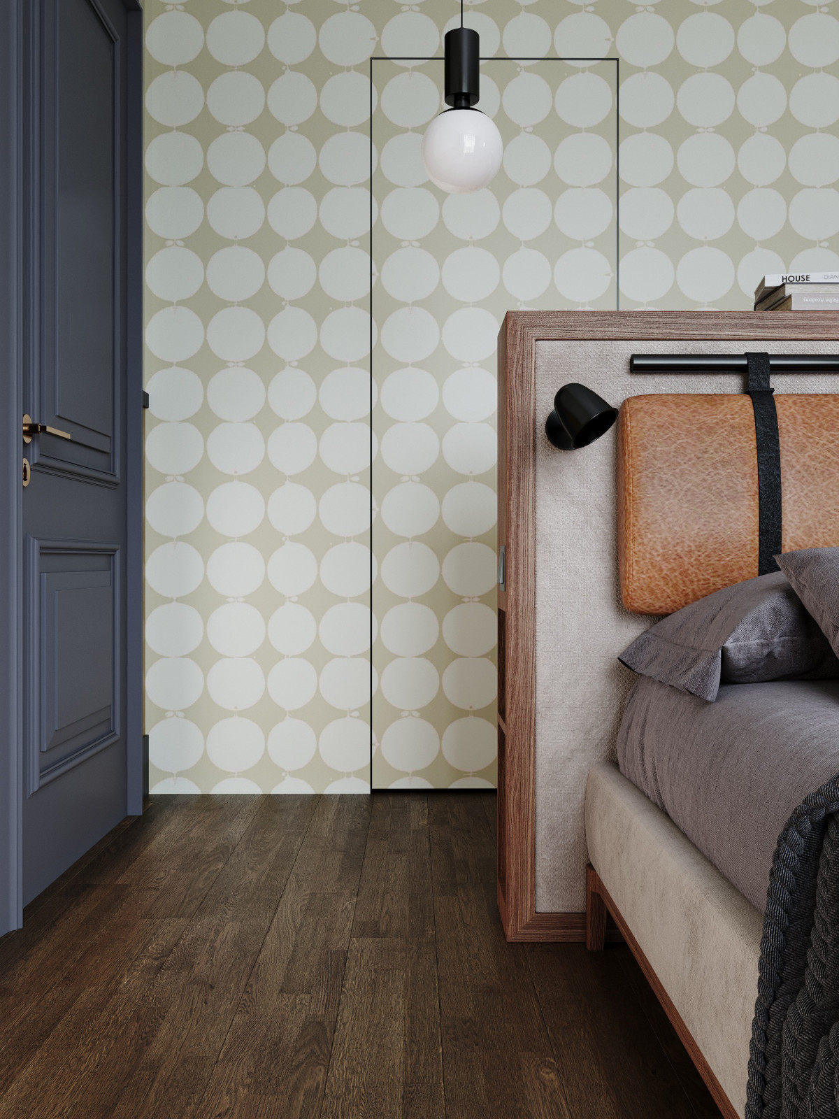 Атмосферная квартира с панорамными окнами