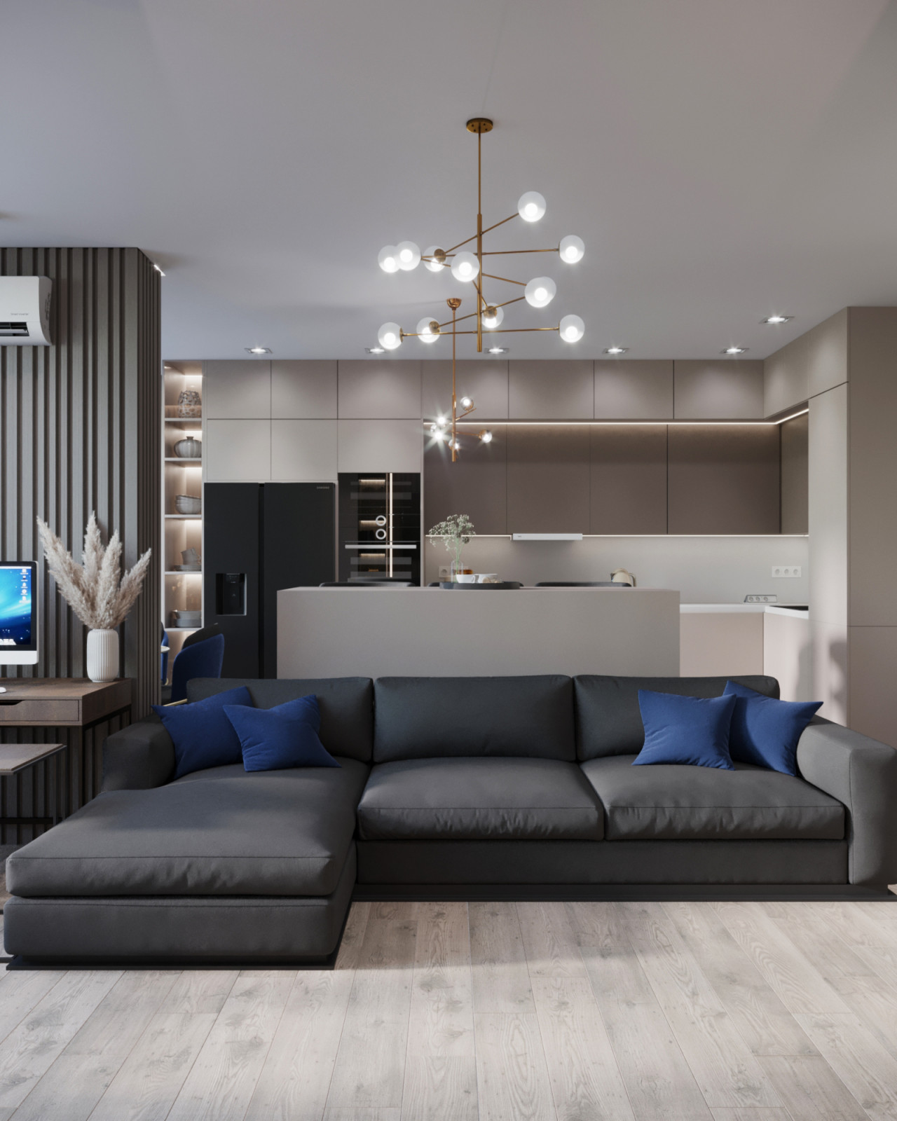 Квартира 50 кв.м. в стиле Неоклассика