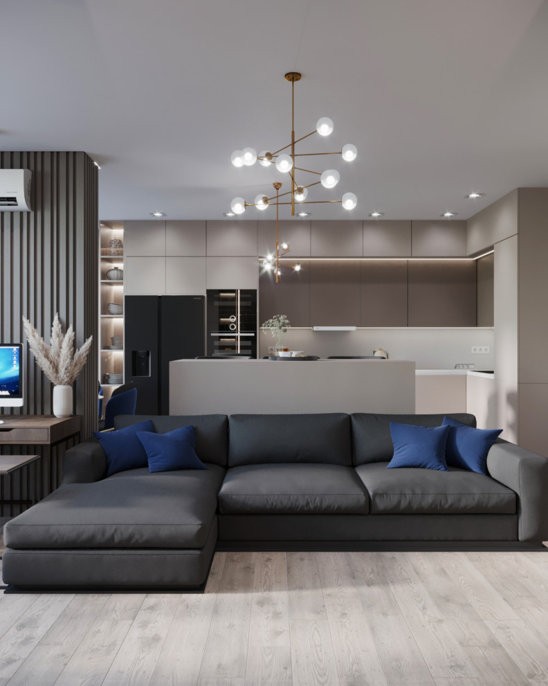 Квартира 50 кв.м. в стиле Неоклассика