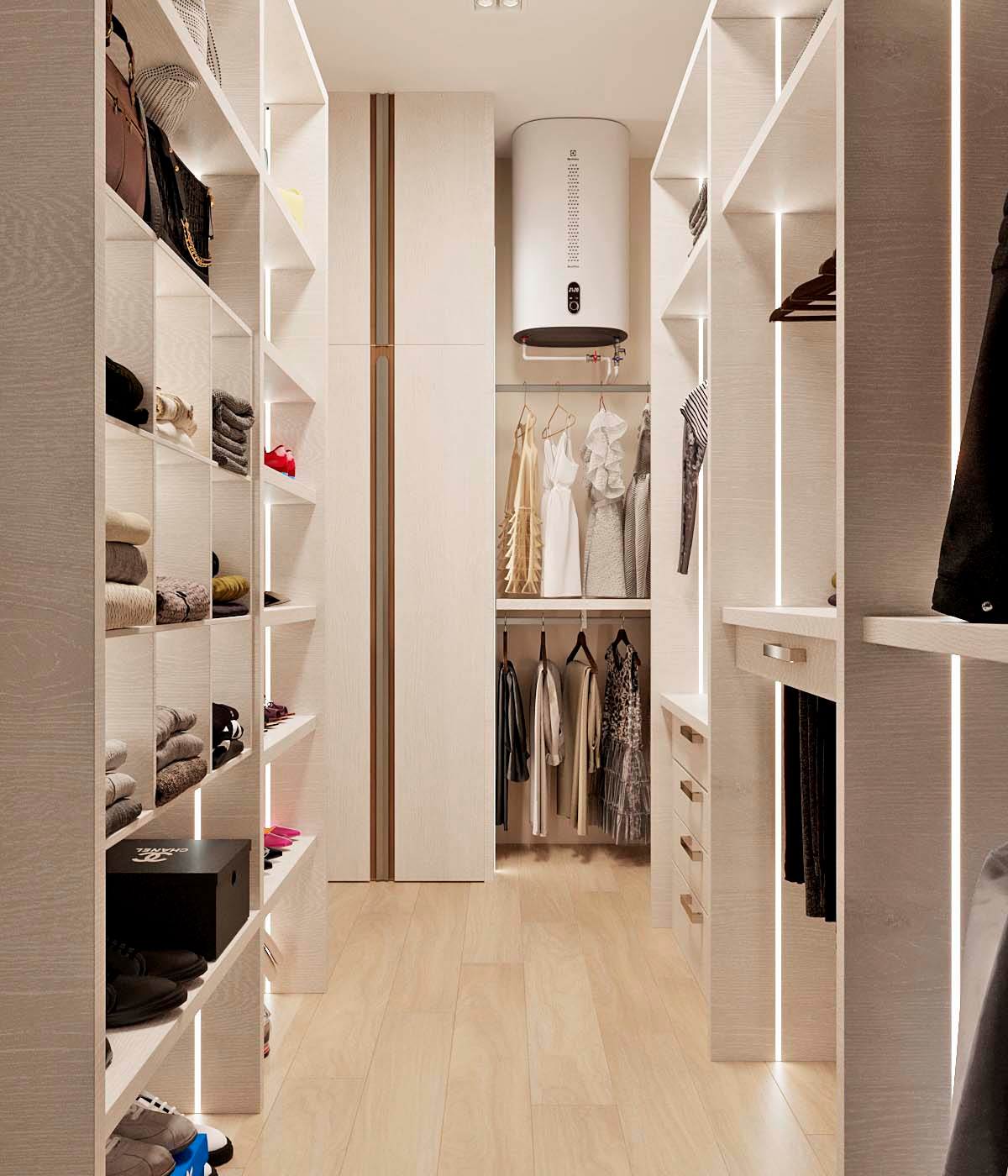 Дизайн интерьера в 3-х квартире