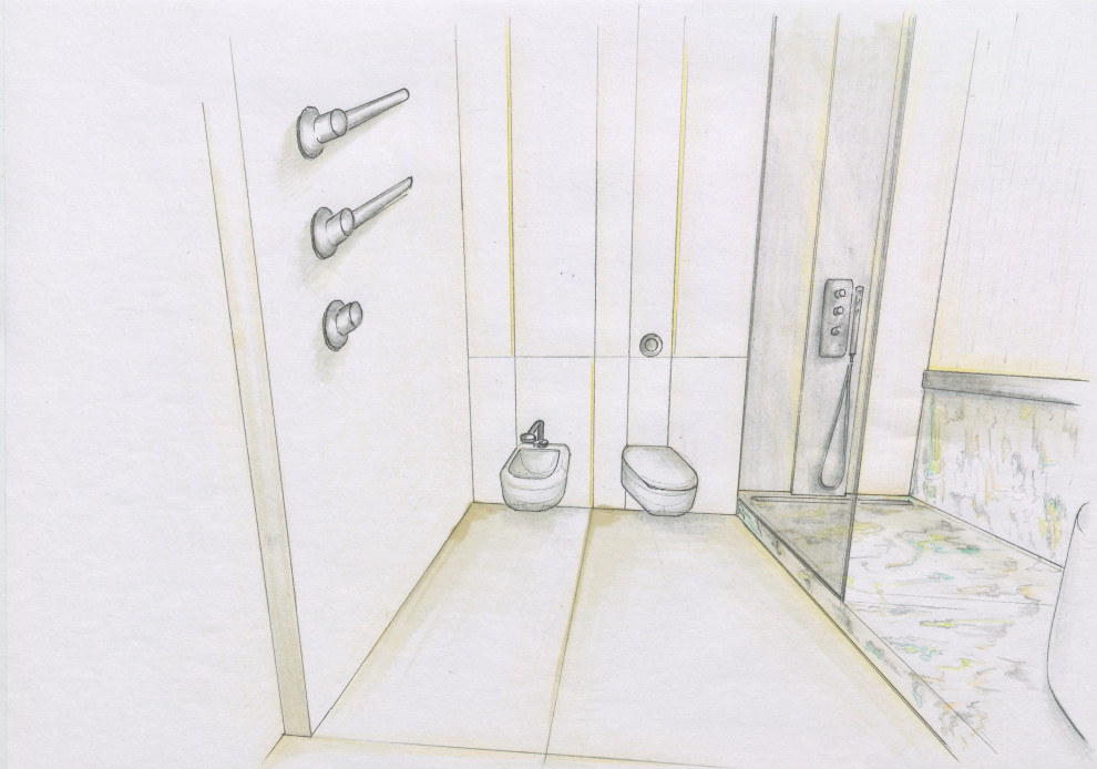 Secret Place. Эскизный проект (ручная подача)