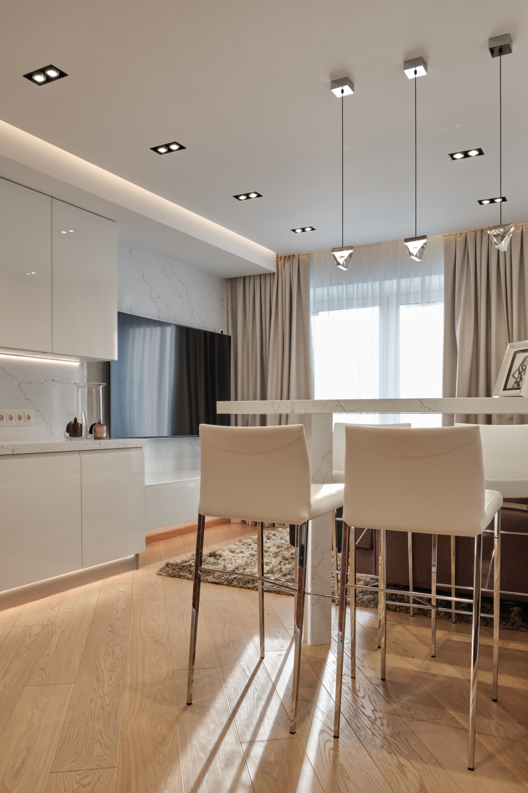 Квартира для молодой пары на набережной  Иркутска