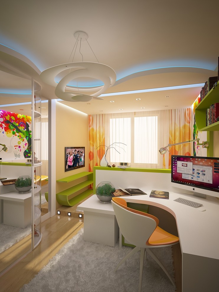 Дизайн интерьера детской комнаты  от Витта-Групп (Design of nursery)
