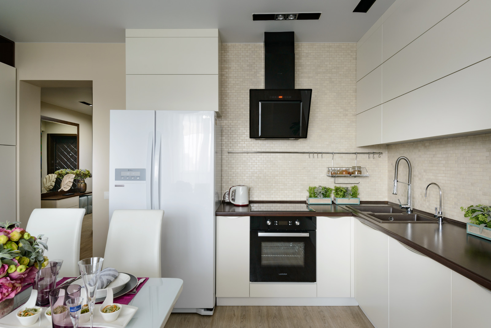 Дизайн-проект квартиры 100 м2 в ЖК Гагаринский