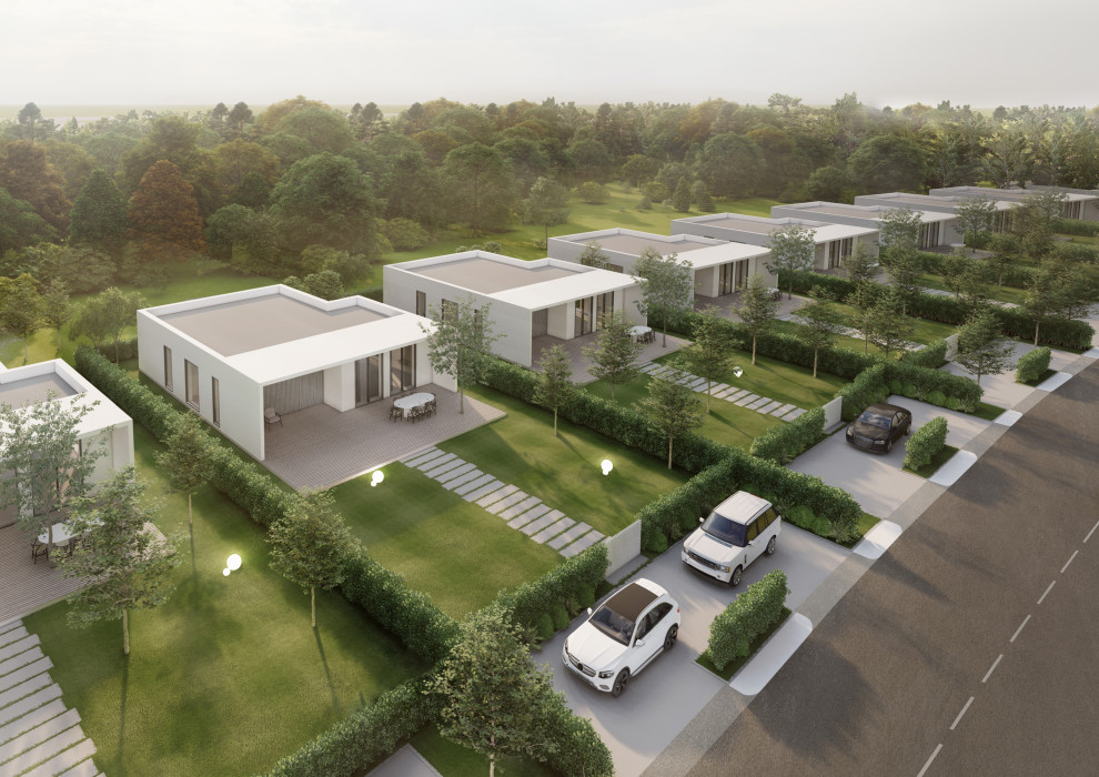 GREEN VILLAGE. Загородный поселок из 37 домов