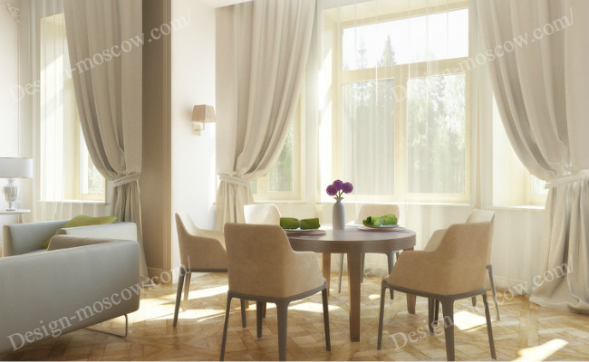 Бежевый интерьер