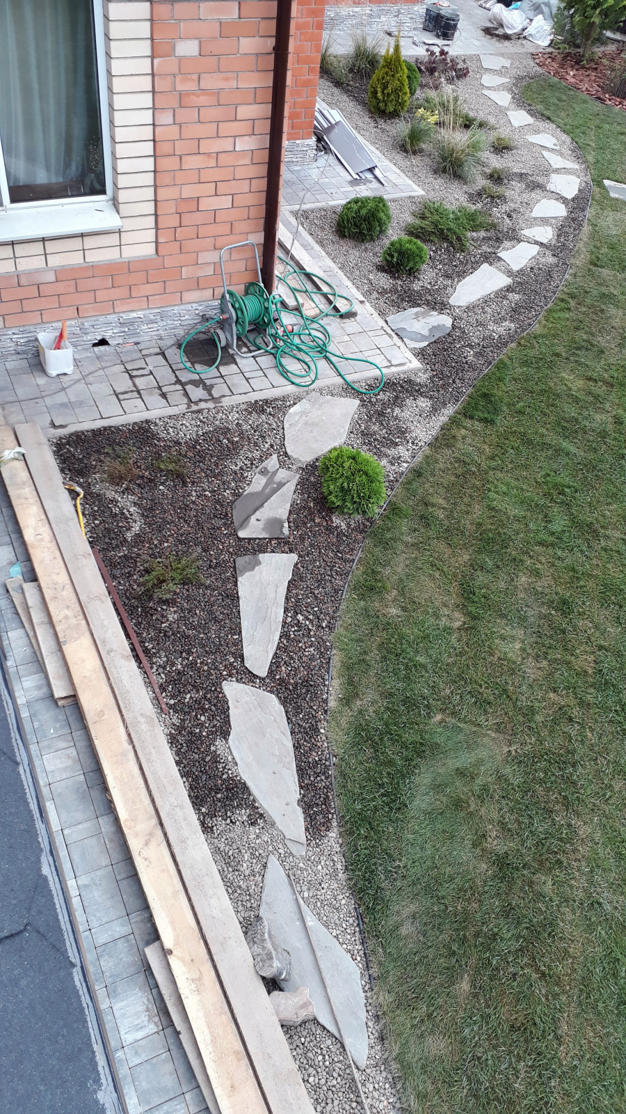 Сад при таунхаусе