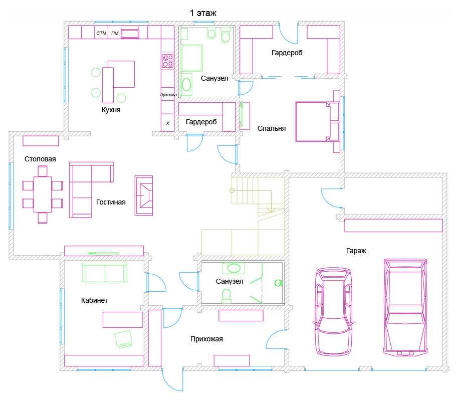 Обложка проекта: Коттедж д. Васкелово
