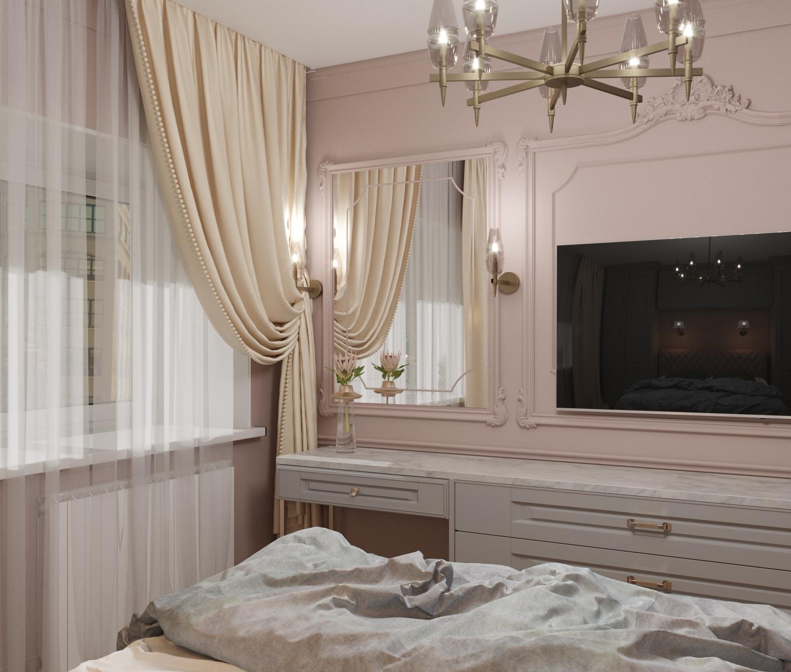 Нежная комната для девушки