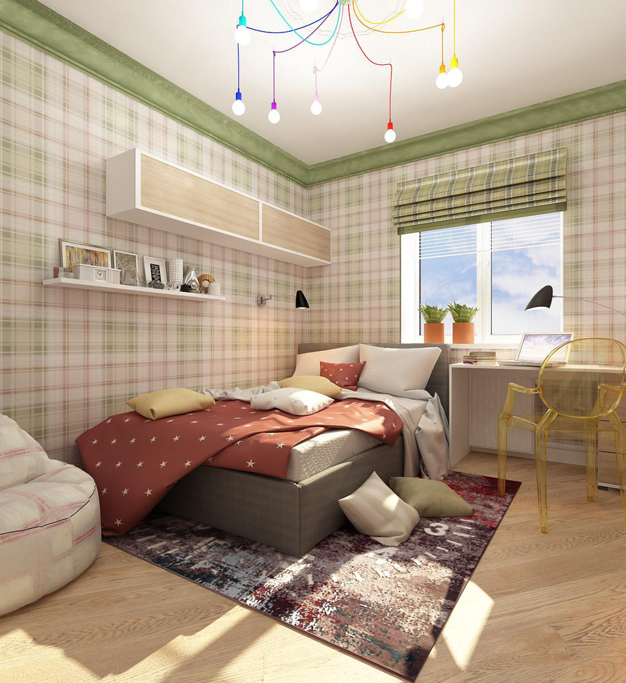 Квартира с белой спальней