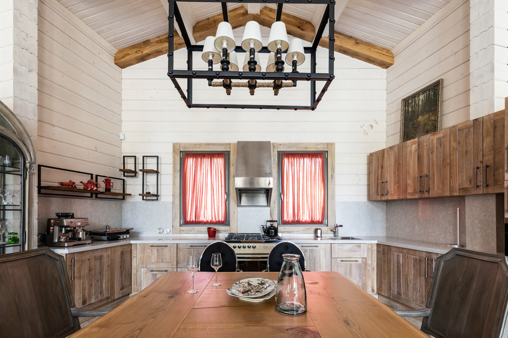 Реализованный проект загородного дома из бруса