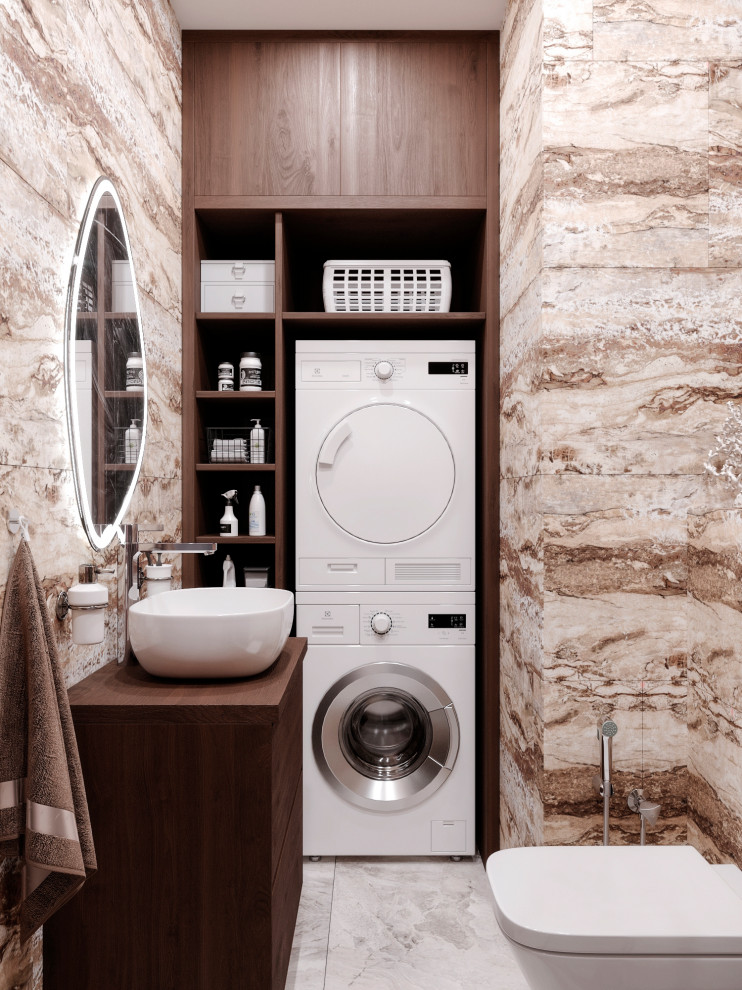 Дизайн-проект двухуровневой квартиры. 111,37 кв.м