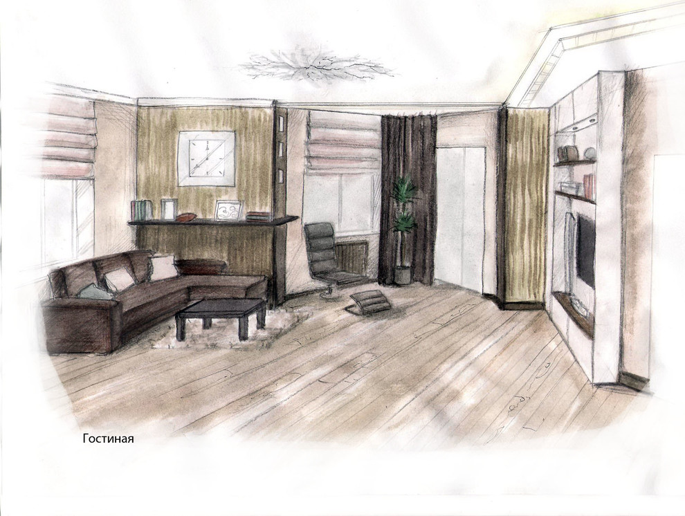 Квартира-студия для молодого человека